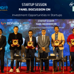 The much-anticipated Investors Meetup 2024, held on Friday evening in a city hotel, proved to be a resounding success, bringing together industry leaders, policymakers, and investors to chart a course for the dynamic growth of Bangladesh’s manufacturing industry. The event commenced with a warm welcome address by A. Fattah Asif, the Founder of BDFairs and Local Vice President of JCI Dhaka Achievers, setting the tone for an evening of insightful discussions and collaborative initiatives. Attendees were treated to a thought-provoking keynote speech by Jahangir Alam, Chairman of Deshone Apparels Ltd, and retired Director of Bangladesh Bank, shedding light on the challenges and opportunities facing the manufacturing sector. Panel discussions, focusing on themes such as enhancing business ease, attracting foreign direct investment, and exploring new market opportunities, provided a platform for robust dialogue and the exchange of innovative ideas by Distinguished guests including Chief Guest Saleh Ahmed, Additional Secretary and Executive Member of BEZA, and special guest Md. Ariful Hoque, Joint Secretary and Director General of BIDA, Md. Tanvir Hossian, Executive Director-BEPZA, Omar Hazzaz, President – CCCI, Sadat Hossain Salim, MD of Craftsman Footwear and Accessories Ltd. Hedayet Ullah Ron, MD of FB footwear & footbed footwear graced the occasion, underscoring the significance of the event in driving forward the country’s economic agenda. Panel discussions, focusing on startup business in Bangladesh with innovative ideas. Esteemed panelists including Zia Ashraf, Founder & COO of Chaldal Limited, and Asikul Alam Khan, Founder and CEO of PriyoShop,Biplob G Rahul, Managing Director, eCourier Limited offered valuable insights into key industry challenges and proposed actionable solutions to foster growth and development. The event concluded with special guest’s speech of Md. Nasir Khan Chairman of Bangladesh Shoe City Ltd, and Dewan Kanon from SEBL Industrial Park, Rajbari,
